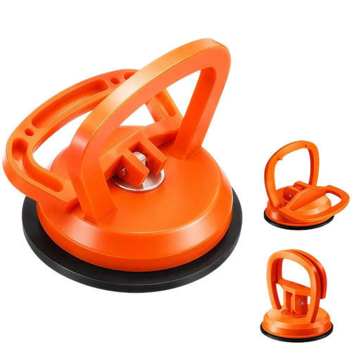 High Suction Dent Puller Suction Cup 3-Piece Set — Heavy Duty Panel Lifter for Car Dent Repair, Tile, Ceiling, Phone Screen Removal & Furniture Installation