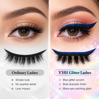 All-in-One False Eyelashes with Built-in Eyeshadow & Eyeliner – The Ultimate Time-Saver for Effortless Eye Makeup